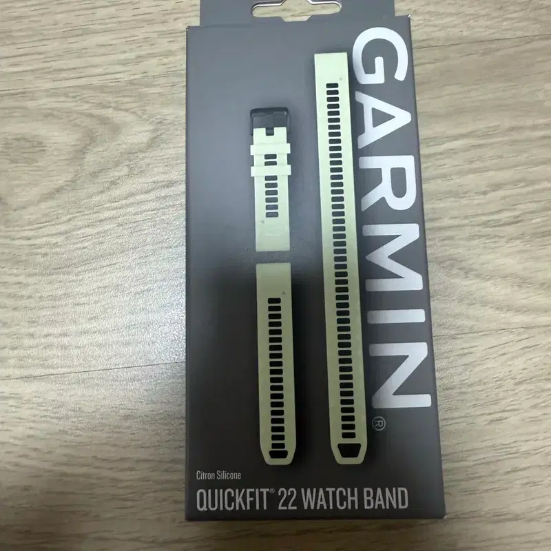가민 퀵핏 실리콘스트랩 22mm 시트론(한정판)색상