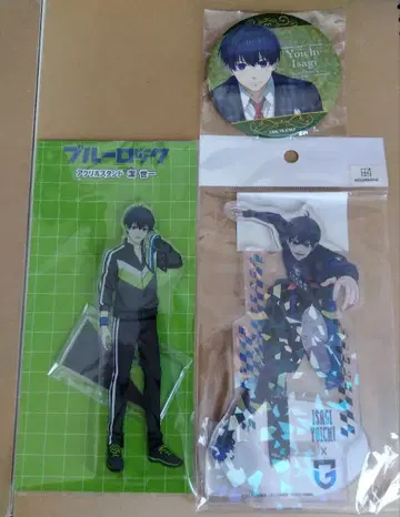 블루 록 이사기 요이치 아크릴 스탠드 캔뱃지