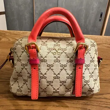 SAZABY 숄더백 베이지/핑크