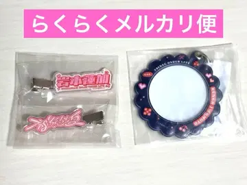 노기자카46 39th 언더 라이브 헤어 클립 캔뱃지 홀더 이와모토 렌카