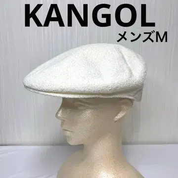 캉골 화이트 헌팅 모자 파일 원단 타월 원단 남성용 M