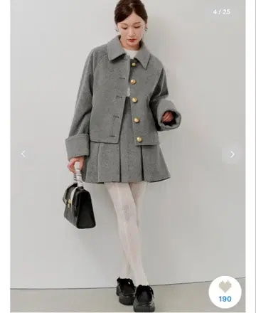 스나이델 허리 리브 플리츠 미니 스커트