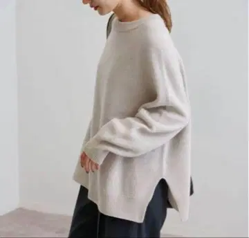 프레임워크 framework 래글런 슬리브 와이드 풀오버 니트