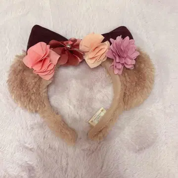 디즈니 머리띠 셰리메이 꽃