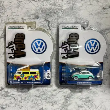 GREENLIGHT CLUB V-DUB VOLKSWAGEN x2