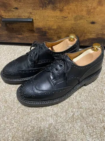 Tricker's 버튼 블랙 27.5cm