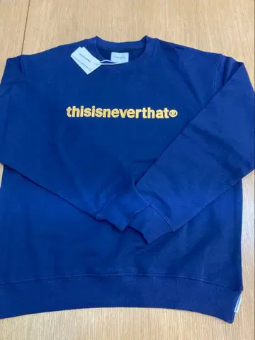 thisisneverthat 네이비 로고 트레이닝복