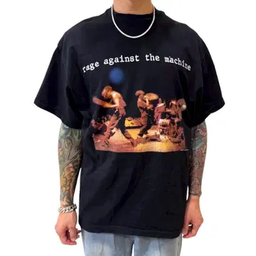 rage against the machine 셔츠 블랙