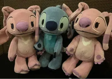 3개 묶음 판매 모즈 봉제 인형 nuimos 스티치 엔젤