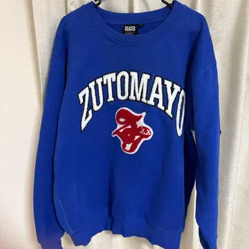 ZUTOMAYO 계속 한밤중이면 좋을 텐데 맨투맨 블루 M