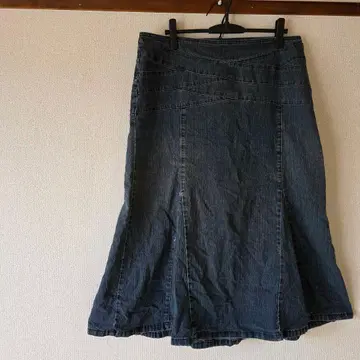 CATO [ 4L ] 데님 플레어 스커트