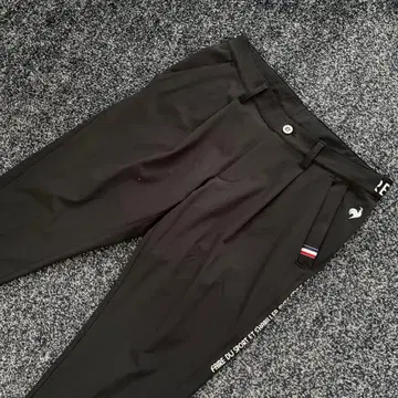 르꼬끄 스포르티브 스트레치 팬츠 골프웨어 블랙 계열 사이즈 82