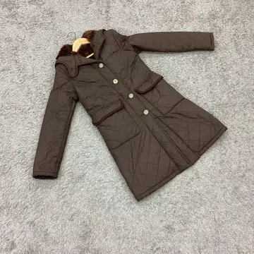 인기 매킨토시 [ M 상당 ] 후드 부착 퀼팅 자켓 보아 안감