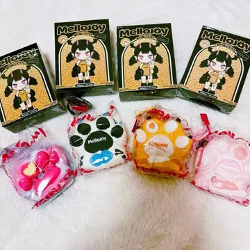 멜로 조이 스퀴즈 고양이 손톱 시리즈 4세트