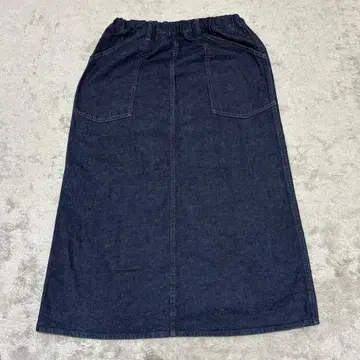 [ 새상품급 ] OMNIGOD 오니갓 데님 롱 스커트 FREE BX93