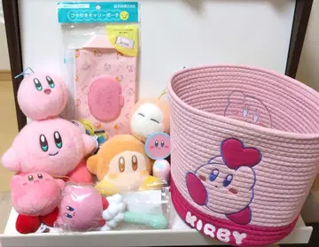 별의 커비 새상품 봉제 인형 & 잡화 & 기타 8점 SET 묶음 판매