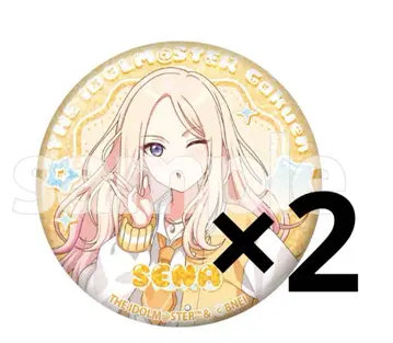 학원 아이돌 마스터 dmm 스크래치 글리터 캔뱃지 호시나 2세트