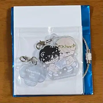 스에히로 바닥 콜라보 카페 아크릴 참 시크릿 덜렁이 키스