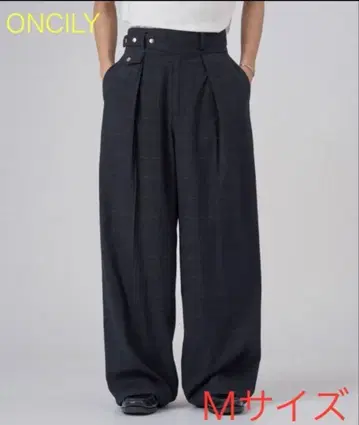 TUCK WIDE GURKHA SLACKS / 턱 와이드 그루카 슬랙스