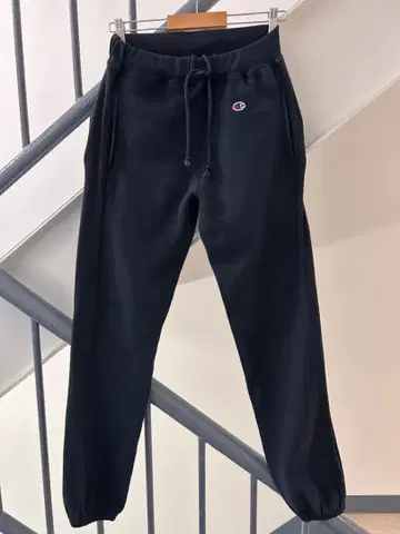 복각 USA CHAMPION 리버스 위브 맨투맨 팬츠 빨간색 단일 택