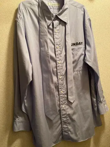 journal standard luxe SUNDAY 셔츠 플러스 넥타이