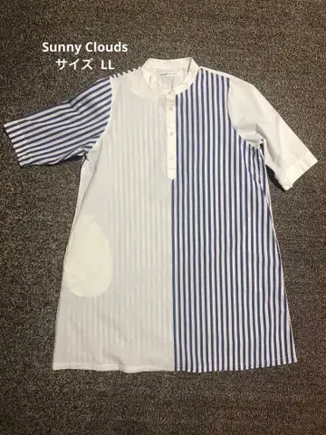 Sunny Clouds 스트라이프 튜닉 LL