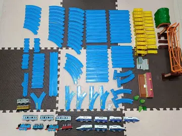 프라레일 113점 + 차량 3량 레일 세트