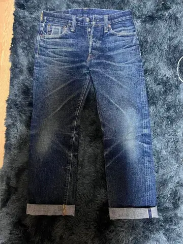 다크 블루 스트레이트 데님