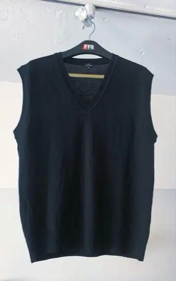 [ 희소 빅 사이즈 ] 폴스미스 니트 베스트 블랙 3L