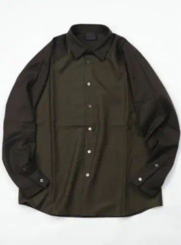 야마우치 노뮬싱 울 셔츠