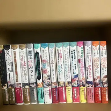 bl 소설 묶음 판매 대형 사이즈 15권 안달루슈 노벨즈 세트