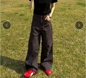 crammy 다크 그레이 카고 팬츠 S 사이즈