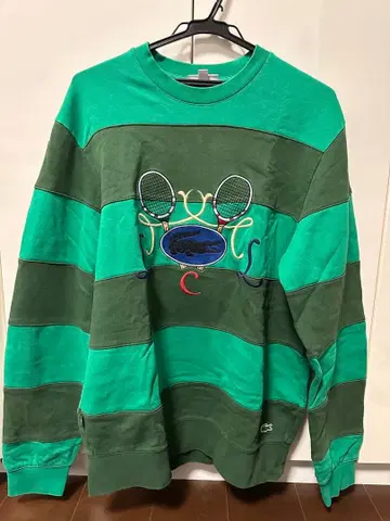 LACOSTE 라코스테 맨투맨 US L 그린