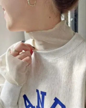 [ 새상품 ] Spick&Span 하이넥 라메 풀오버