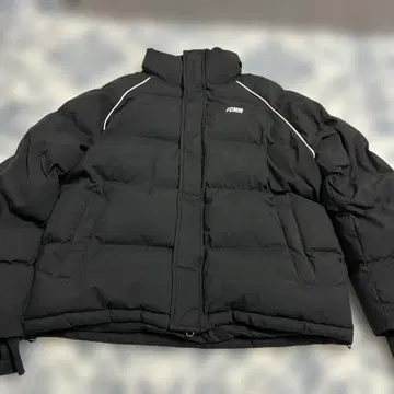 FCMM 블랙 다운 자켓