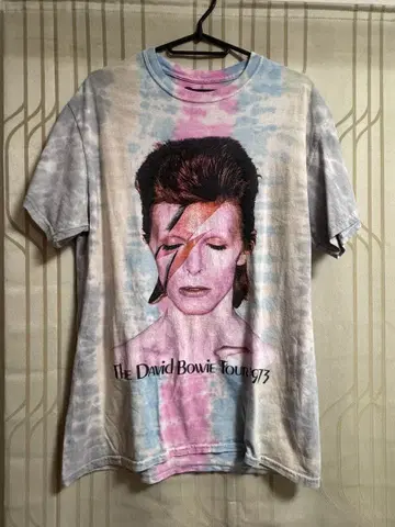 David Bowie 1973 투어 밴드 티셔츠 S