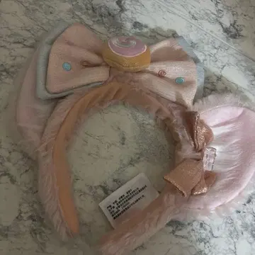 상하이 디즈니 한정판 리나벨 벌스데이 머리띠