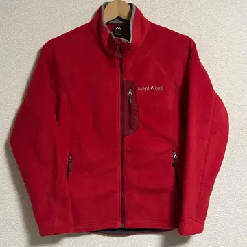 몽벨 mont-bell 크리마플러스200 플리스 자켓 M 빨간색