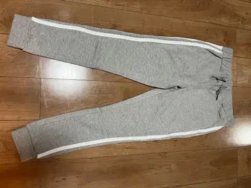 그레이 사이드 스트라이프 조거 팬츠