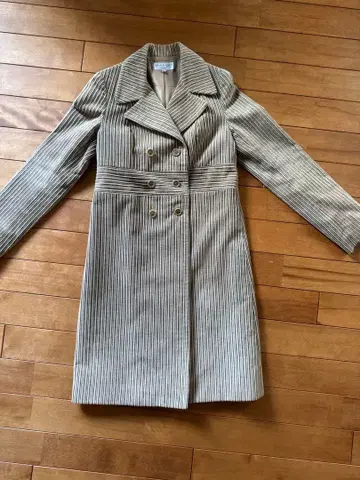 새상품급 PAUL & JOE 코듀로이 롱 코트