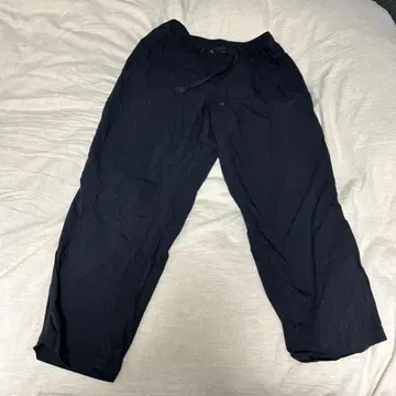 THE NORTH FACE 블랙 와이드 팬츠