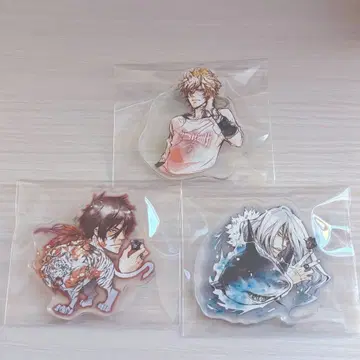 [ 리본 ] 아크릴 배지 3개