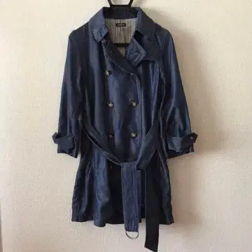 데님 트렌치코트