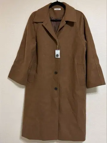 미사용 새상품 FREAK'S STORE 브라운 롱 코트 프리 사이즈