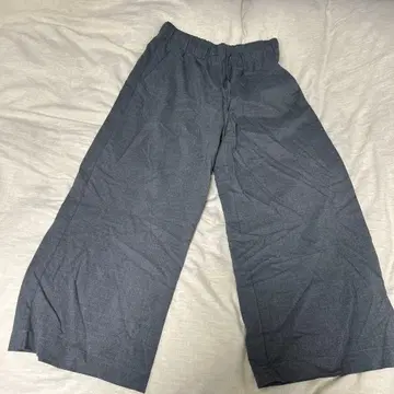 ZARA 그레이 와이드 팬츠 L 사이즈