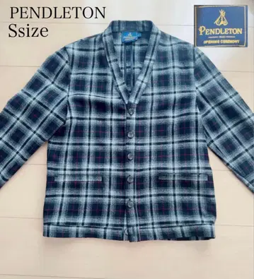 PENDLETON 체크 무늬 플란넬 셔츠 S 사이즈
