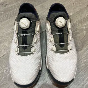 Puma 골프화 다이얼식 화이트 프로 어댑터