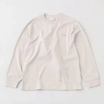 B.C STOCK LACOSTE 베이직 롱 슬리브 TEE