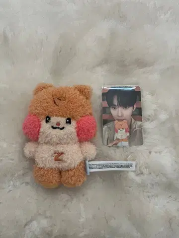 제베원 zb1 제로니 비니니 봉제 인형 한빈 트레이딩 카드 포함