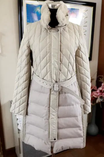 TRUSSARDI 트루사르디 다운 자켓 코트 베이지 M